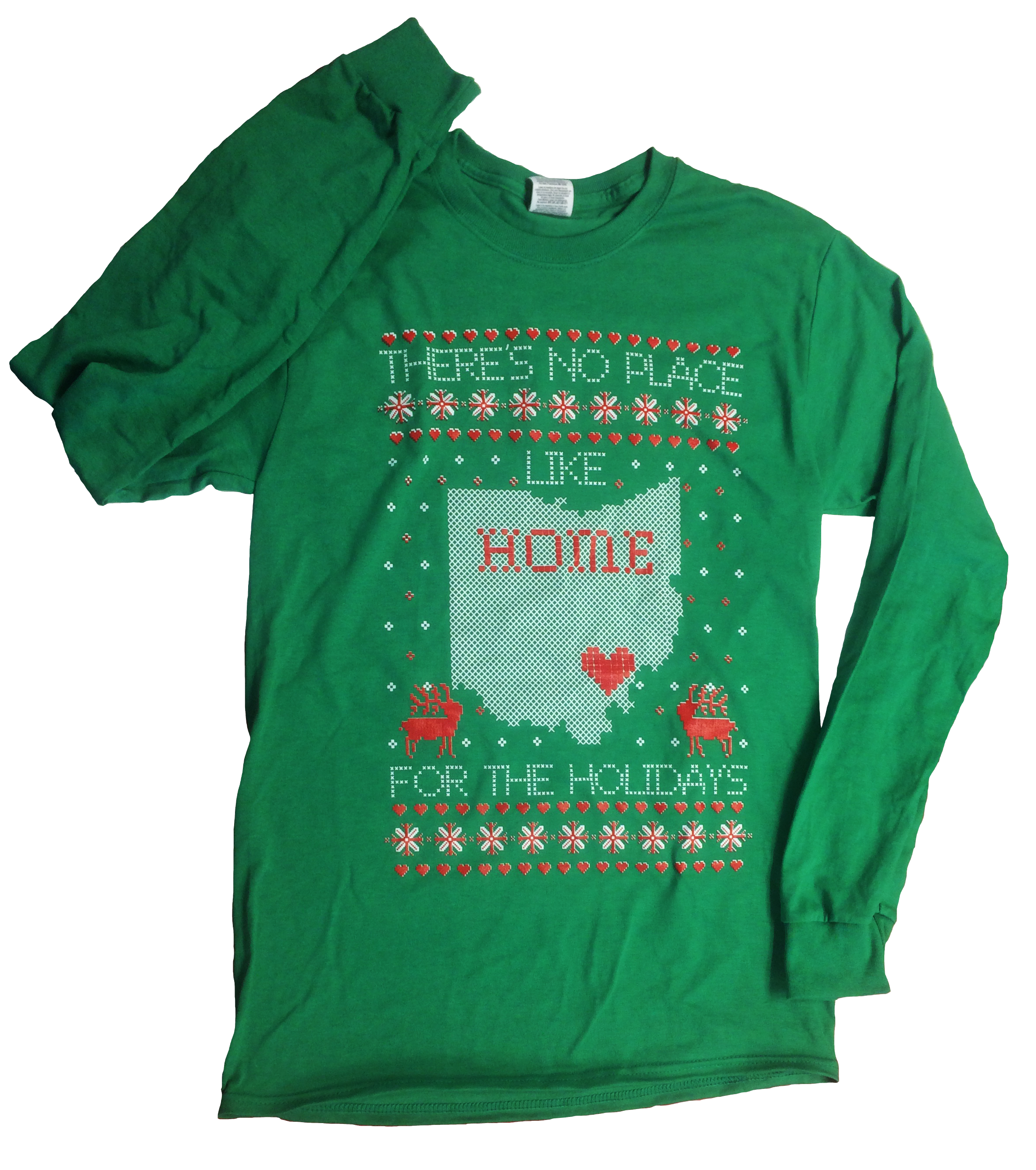 Home Ugly Christmas Sweater Tee